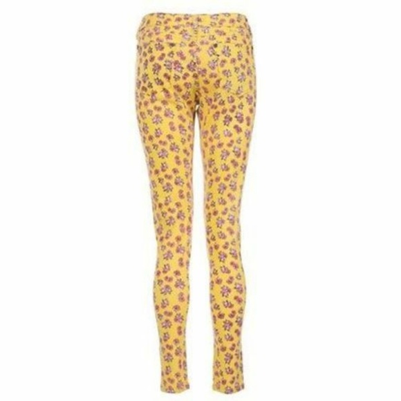NWT IRON FIST SCARY PRAIRIE YELLOW DENIM JEANS - Picture 7 of 7